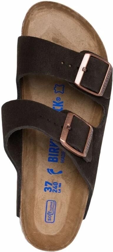 Birkenstock Arizona slippers mocha Nubuck - Foto 3