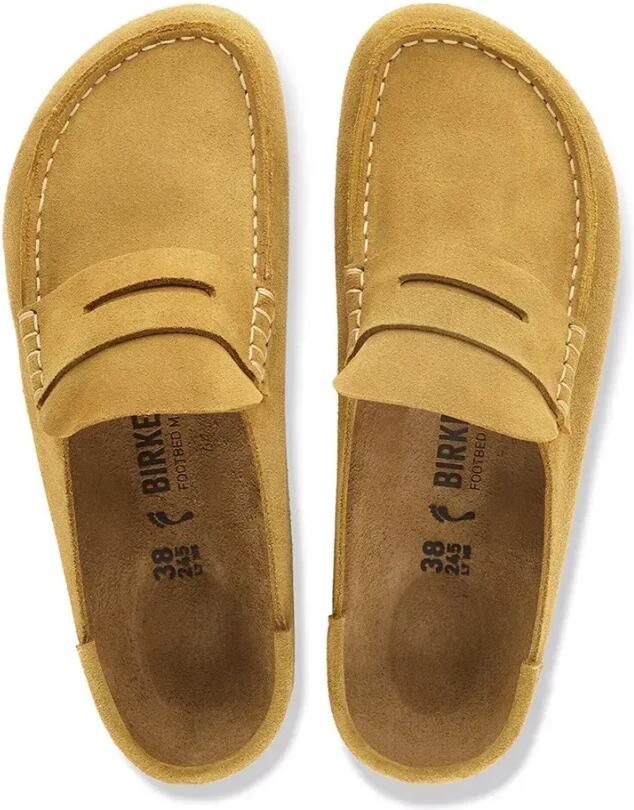 BIRKENSTOCK Mocassins 'Naples' lichtbruin - Foto 3