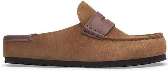 BIRKENSTOCK Muiltjes 'Naples' bruin donkerbruin