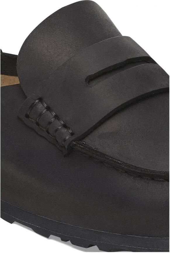 Birkenstock Naples Wrapped Oiled Leather Zwart - Foto 8