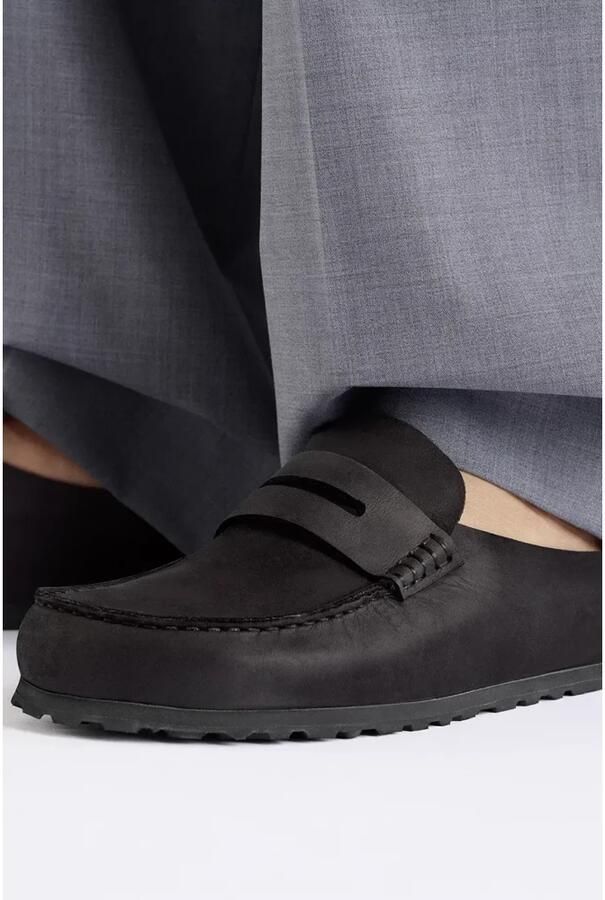 Birkenstock Naples Wrapped Oiled Leather Zwart - Foto 4