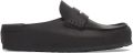 Birkenstock Naples Wrapped Oiled Leather Zwart - Zwart