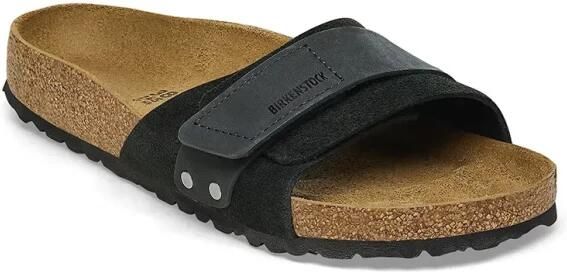 Birkenstock Casual Leren Sandaal met Verstelbare Sluiting Black Dames - Foto 2