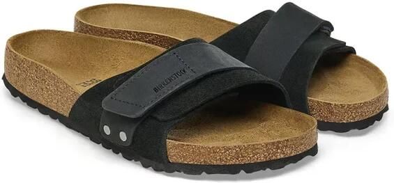 Birkenstock Casual Leren Sandaal met Verstelbare Sluiting Black Dames - Foto 6