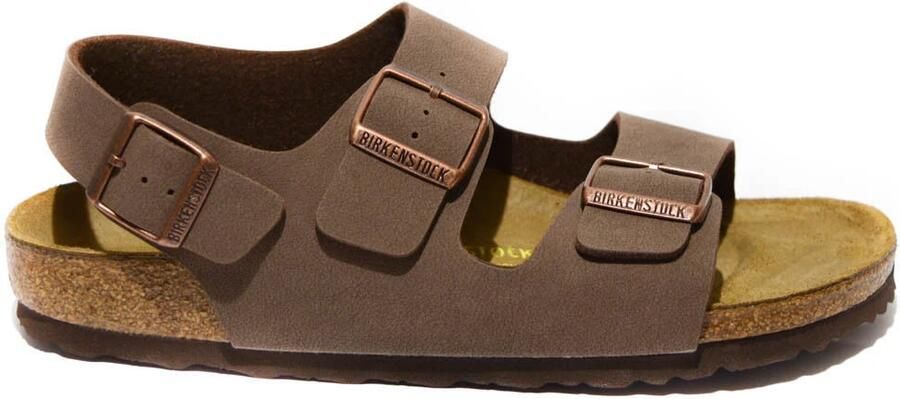 Birkenstock Milano Sandalen Mocha Narrow fit | Bruin | Imitatieleer - Foto 7
