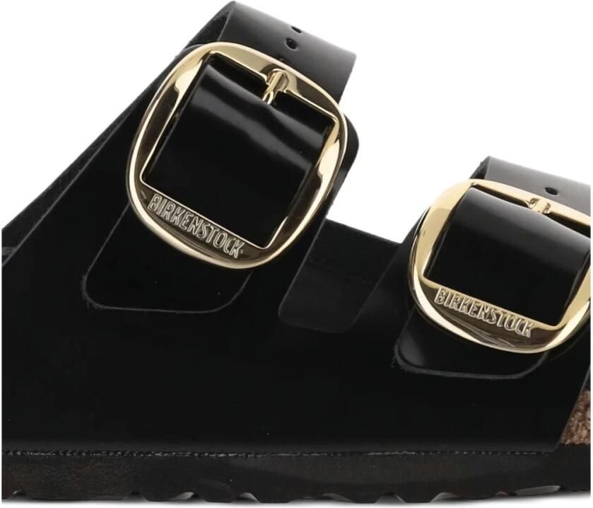 BIRKENSTOCK Slippers Dames Arizona Big Buckle Maat: 36 Materiaal: Nubuck Kleur: Zwart - Foto 7