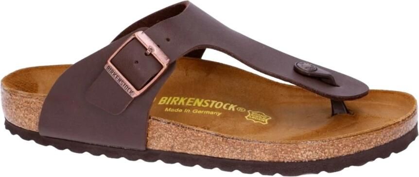 Birkenstock Ramses Habana regular Birko-Flor Nubuck Heren Teenslipper Nubuck Brown - Foto 6