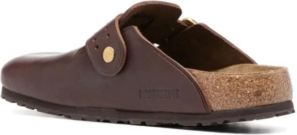 Birkenstock Bold Roast Leren Sandalen Brown Heren - Foto 4