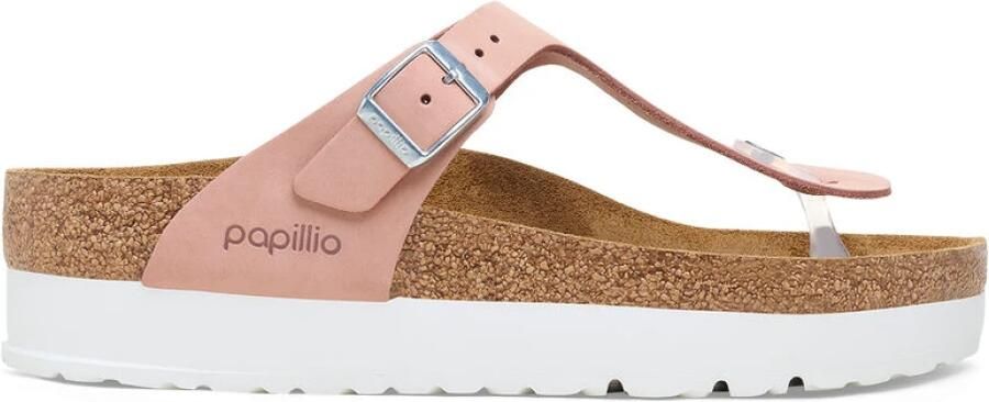 Birkenstock Roze Plateau Sandalen