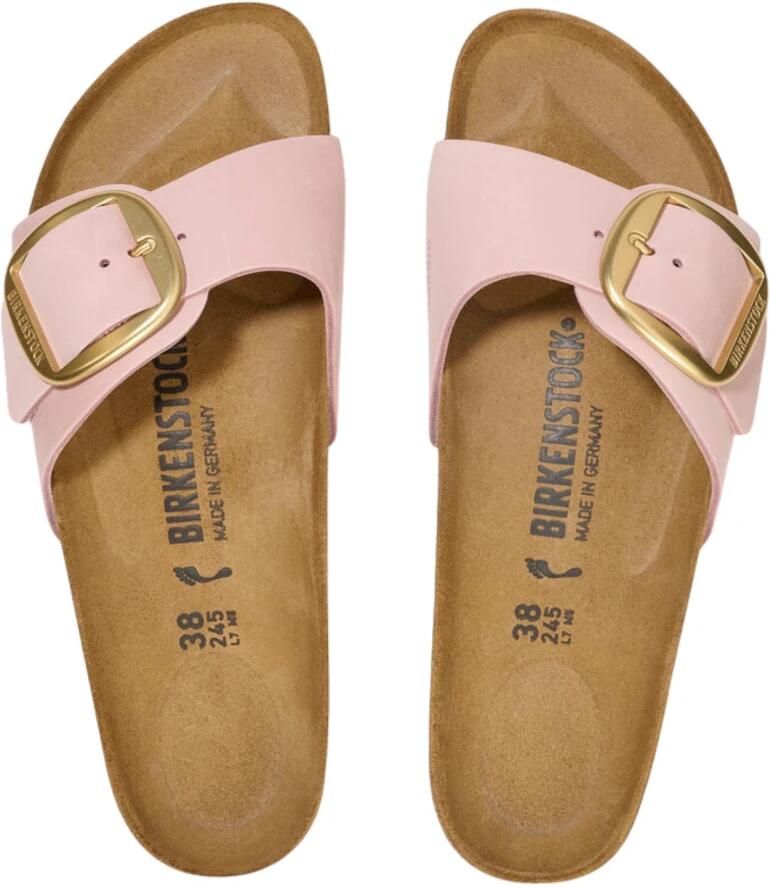 Birkenstock Big Buckle Ciabatta Sandal Pink Dames