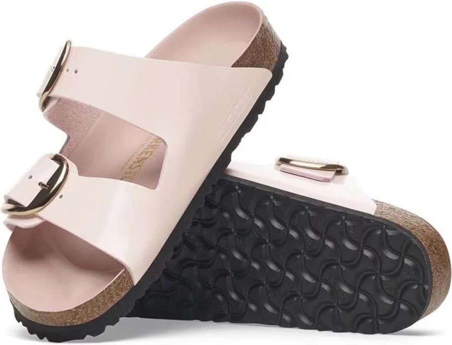 Birkenstock Roze Shine Gesp Sandalen - Foto 3