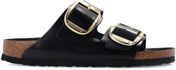 Birkenstock Sandalen Arizona Big Buckle Natuurlijk Leder Patent