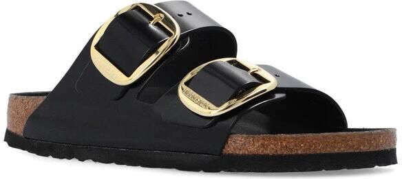 Birkenstock Sandalen Arizona Big Buckle Natuurlijk Leder Patent - Foto 6