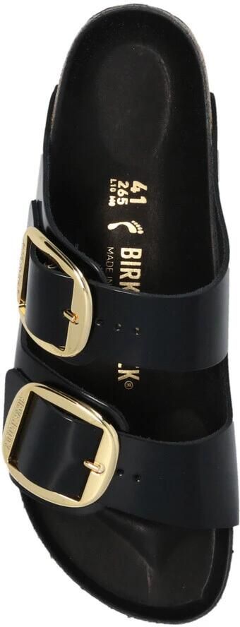 Birkenstock Sandalen Arizona Big Buckle Natuurlijk Leder Patent - Foto 4