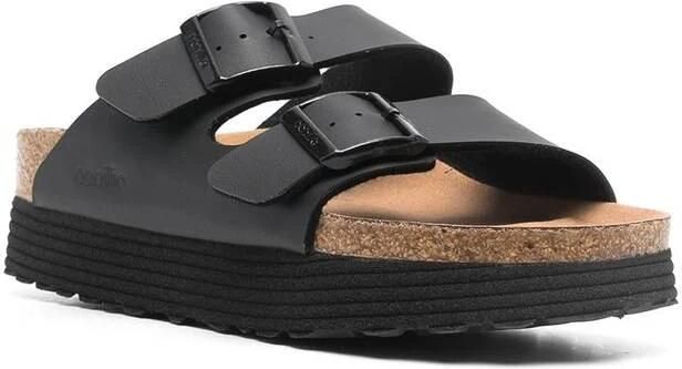 Birkenstock Sandals Arizona Platform Vegan Birko-Flor Zwart Dames - Foto 6