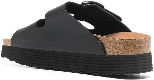 Birkenstock Sandals Arizona Platform Vegan Birko-Flor Zwart Dames - Foto 7