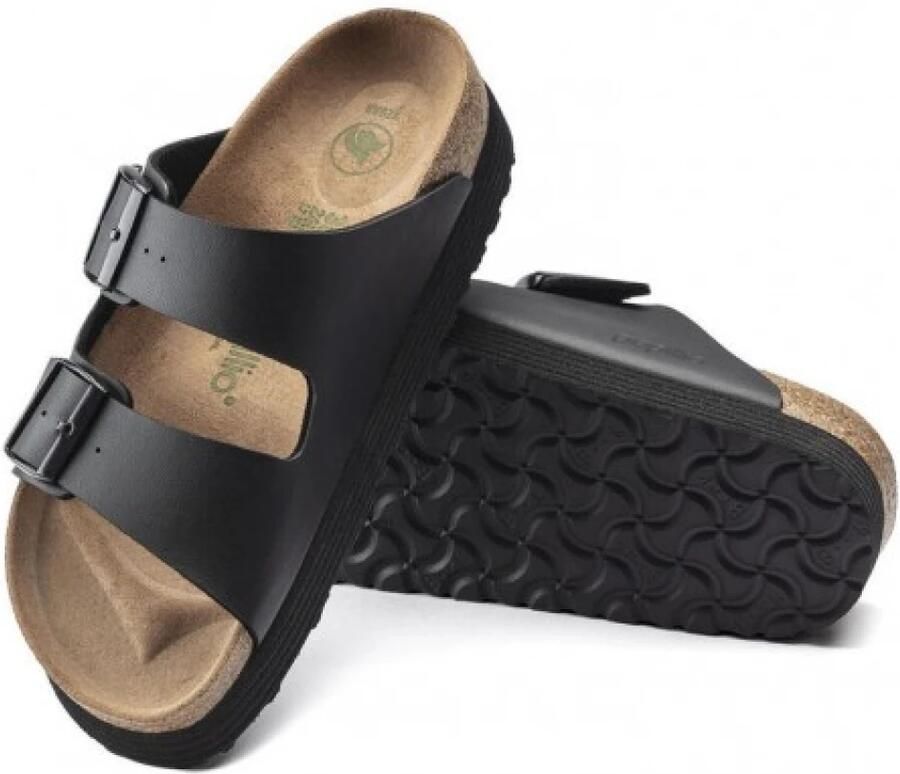 Birkenstock Sandals Arizona Platform Vegan Birko-Flor Zwart Dames - Foto 4