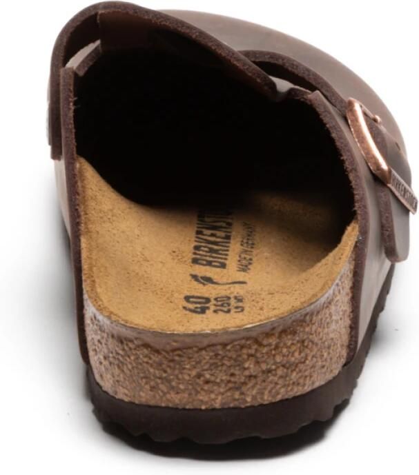 Birkenstock Pantoffels Boston NU oiled Habana met verstelbare gesp - Foto 6