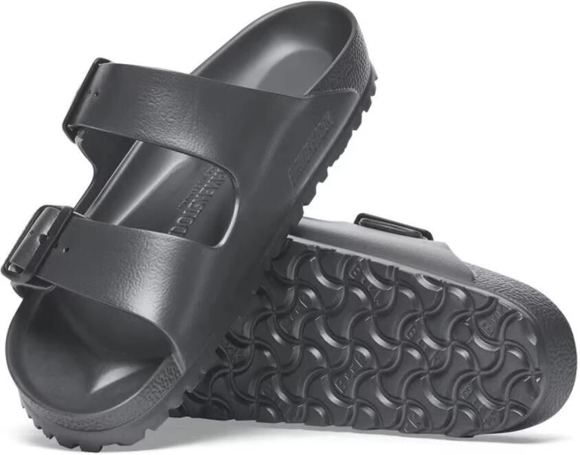 Birkenstock Grijze Eva Slides Unisex Volwassenen Slippers Gray - Foto 3