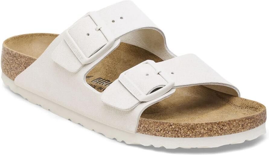 BIRKENSTOCK Slippers Arizona Suède Wit - Foto 9