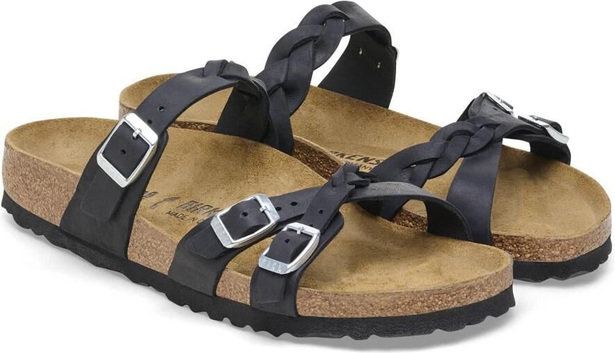 Birkenstock Damessandalen Mayari Vegan Birko-Flor Birkibuc Large Black Dames - Foto 7