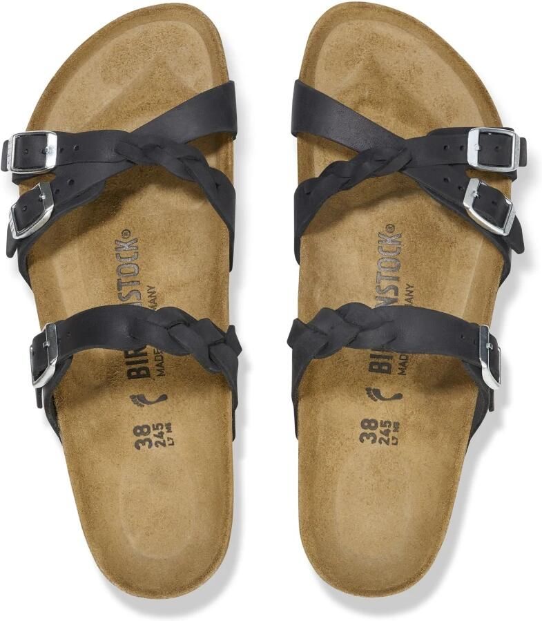 Birkenstock Damessandalen Mayari Vegan Birko-Flor Birkibuc Large Black Dames - Foto 6