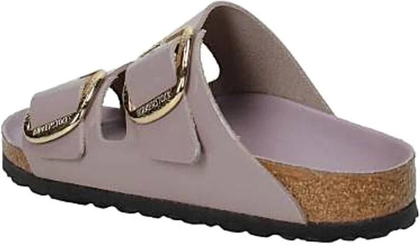 Birkenstock Arizona Big Buckle Slippers High-Shine Faded Purple Narrow Fit Dames - Foto 4