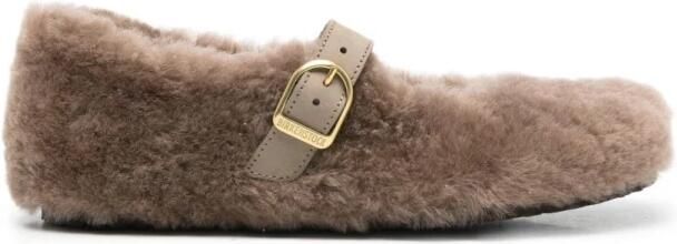 BIRKENSTOCK Ballerina met riempjes 'Santa Clarita' brokaat