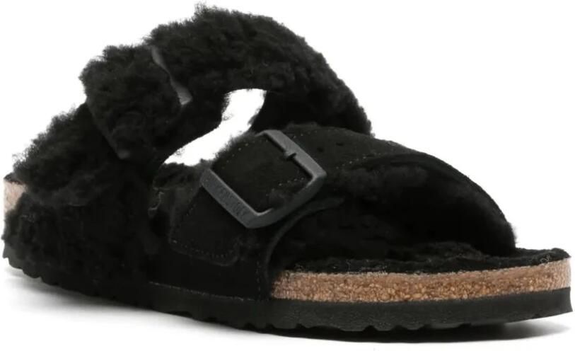 Birkenstock Schapenvacht Suède Pantoffels - Foto 3
