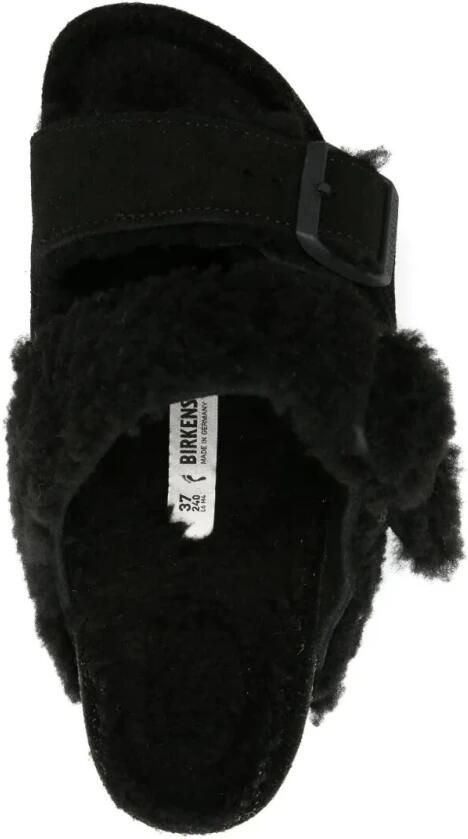 Birkenstock Schapenvacht Suède Pantoffels - Foto 4