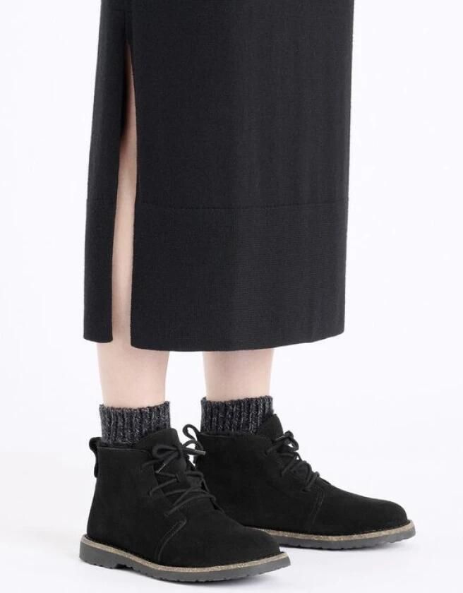 Birkenstock dames veterschoenen zwart - Foto 2
