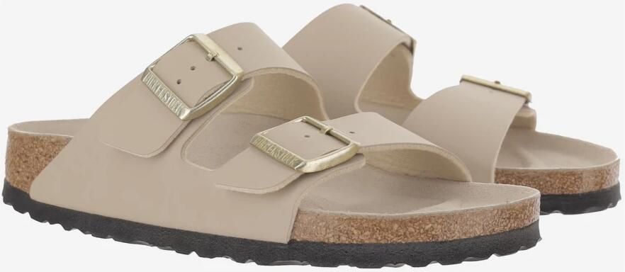 Birkenstock 's Arizona BS Birko-Flor Triples Sandalen Narrow beige - Foto 9