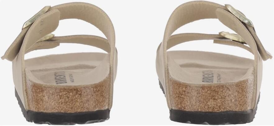 Birkenstock 's Arizona BS Birko-Flor Triples Sandalen Narrow beige - Foto 8