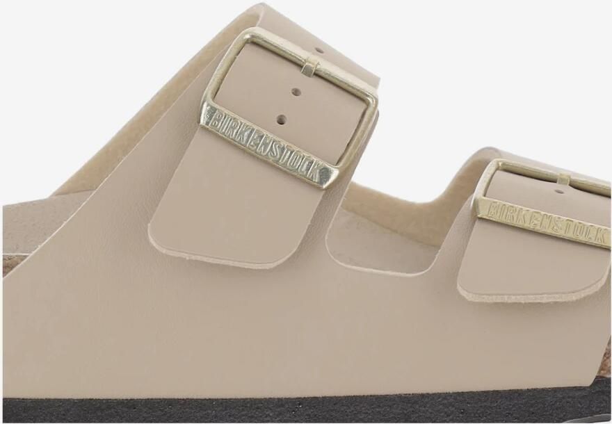 Birkenstock 's Arizona BS Birko-Flor Triples Sandalen Narrow beige - Foto 17