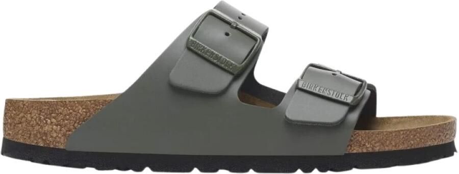 Birkenstock Arizona Natural Leather Sandalen Regular bruin