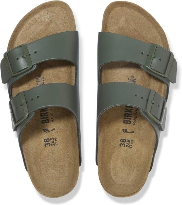 Birkenstock Arizona Natural Leather Sandalen Regular bruin - Foto 3