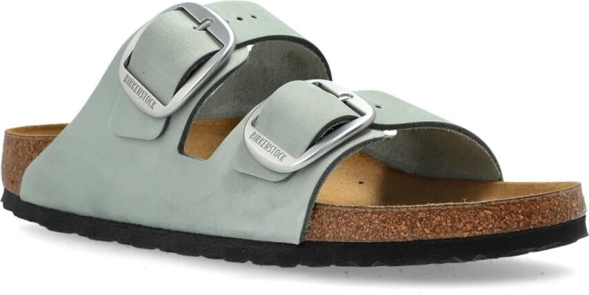 Birkenstock Arizona big buckle narrow 1029 pure sage Grijs