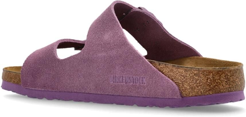 Birkenstock Suède Leren Sandalen in Mauve - Foto 5