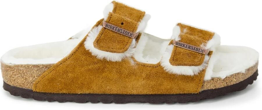 Birkenstock Arizona Shearling Slippers Mink Regular fit | Bruin | Suède - Foto 15