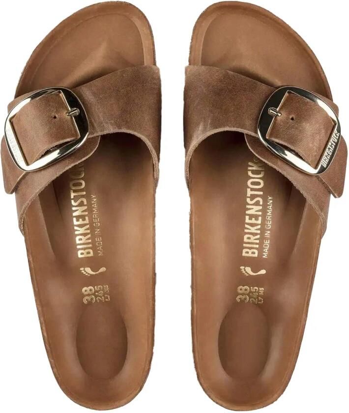 Birkenstock slippers MADRID BIG BUCKLE met ergonomisch gevormd voetbed in smalle schoenwijdte - Foto 7