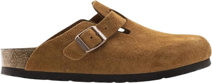 Birkenstock Zachte Voetbed Suède Mink Sneakers