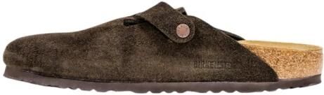 Birkenstock Boston Suède Sabot Brown Heren - Foto 3
