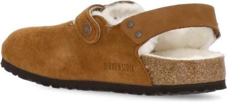 Birkenstock Tokio clog van suede met voering van lamswol - Foto 5