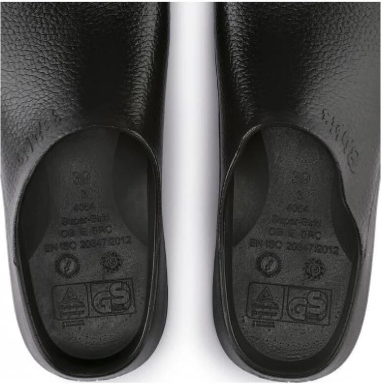 Birkenstock Waterdichte Klompen met In reliëf gemaakt Logo Black Heren - Foto 2