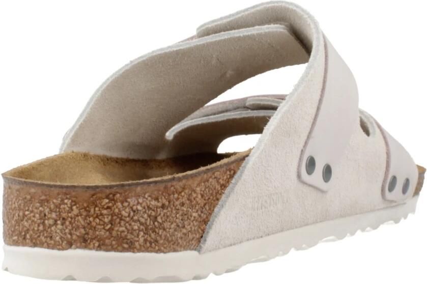 BIRKENSTOCK Slippers Heren Uji Heren Nubuck Wit - Foto 12