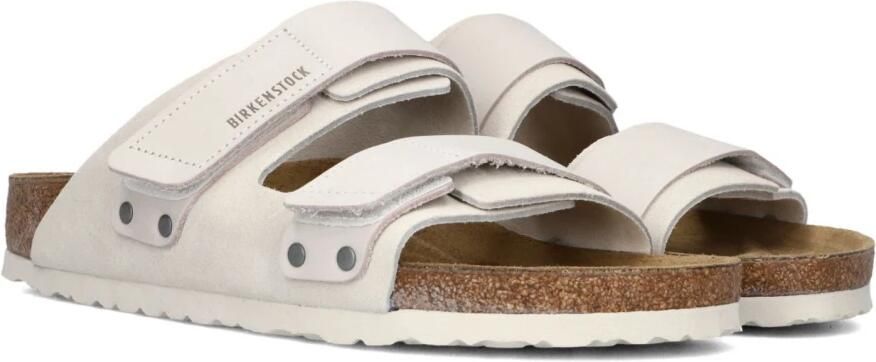 BIRKENSTOCK Slippers Heren Uji Heren Nubuck Wit - Foto 10