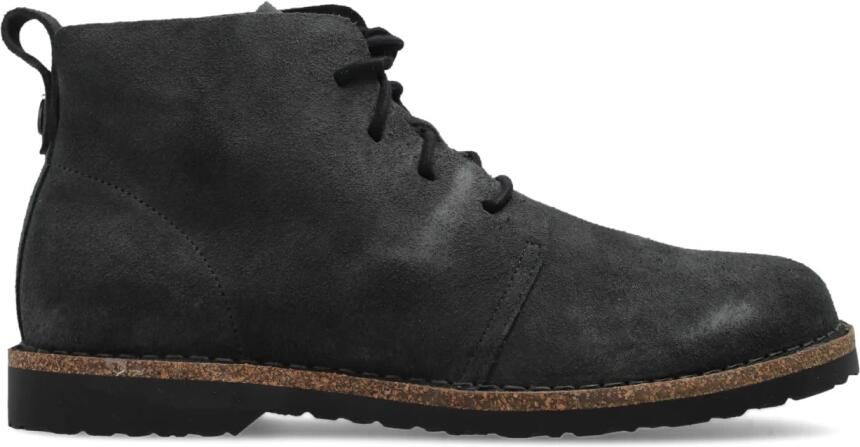 Birkenstock Uppsala Mid Suede Hoge schoenen Regular grijs