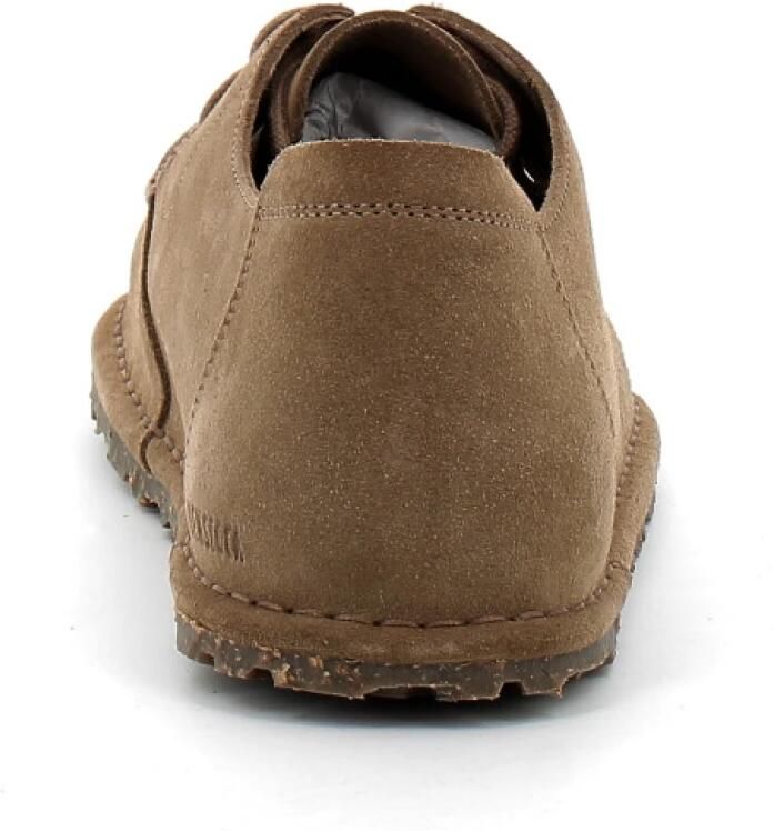 Birkenstock Ballerina's Utti Lace Suede Leather Regular Solid Gray Taupe - Foto 4