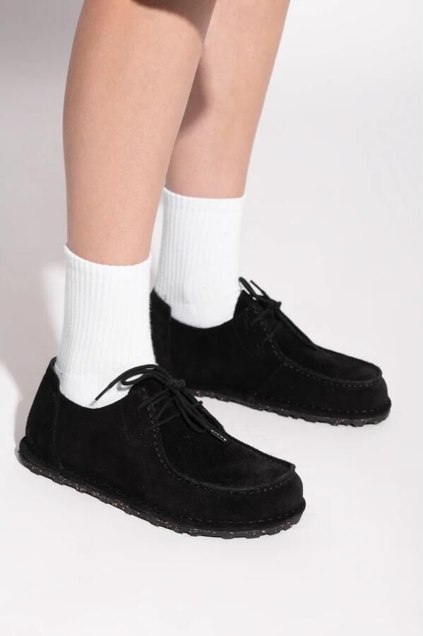 Birkenstock Geklede Schoenen Utti Lace N Suede Leather Fashion Wear Volwassen - Foto 2