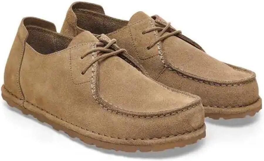 BIRKENSTOCK Veterschoenen Utti Lace M Suède Beige - Foto 8